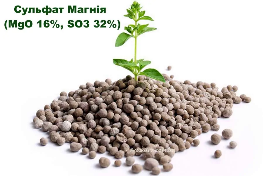 Добриво Сульфат Магнія (МgO 16%, SО3 32%)